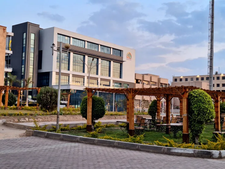 ASU IHub building during sunset